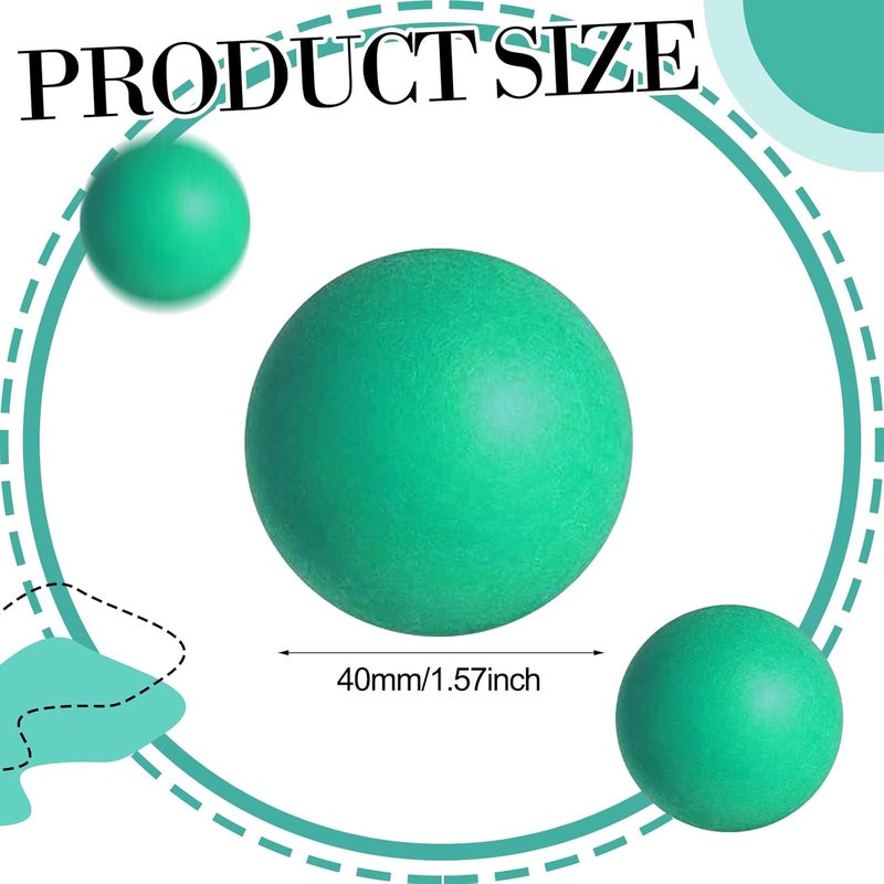 SEEVOR 28 Pcs Balls Table Tennis Balls 40mm Color Plastic Balls Bulk Washable Small Game Balls for Party Decoration Handcrafted Art Carnival Pool Games - Image 2